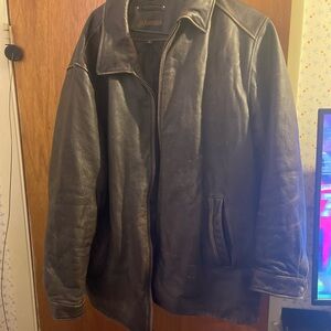 Men's Brown Leather Jacket